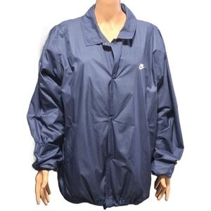 Nike Men's Lightweight, Lined, Jacket, Navy Blue, Large